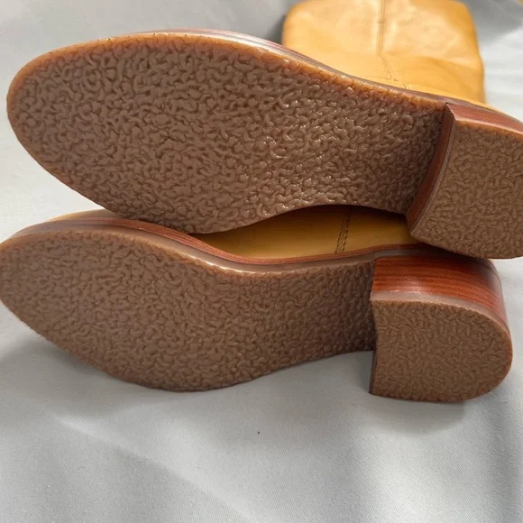 NWT Frye Camryn Tall Pull-On Boots – Banana Leather – Size 8M - Picture 12 of 15